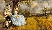 Thomas Gainsborough Mr and Mrs Andrews oil painting reproduction